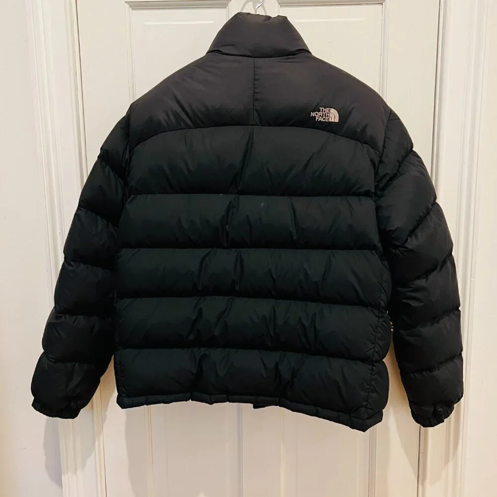 North Face Large Mens Retro 96 Nuptse 700 Down Winter Puffer Jacket Black Coat